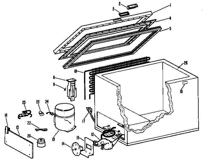 Freezer assembly
