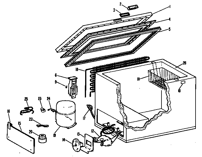 Freezer assembly