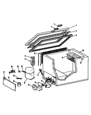 Freezer assembly