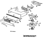 Hotpoint RH961G*H1 vent assembly diagram