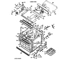 Hotpoint RK962G*K1 lower oven diagram