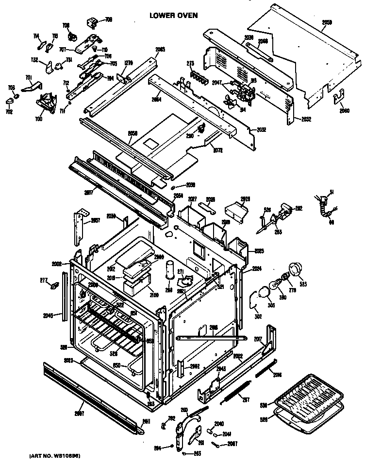 Lower oven