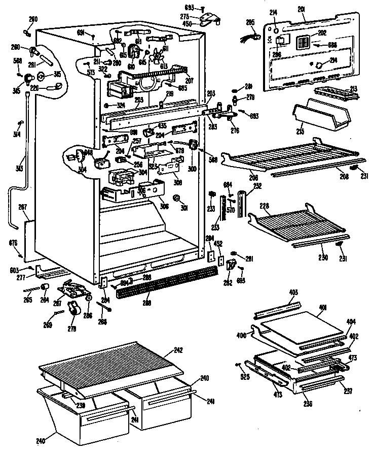 CABINET/SHELVES