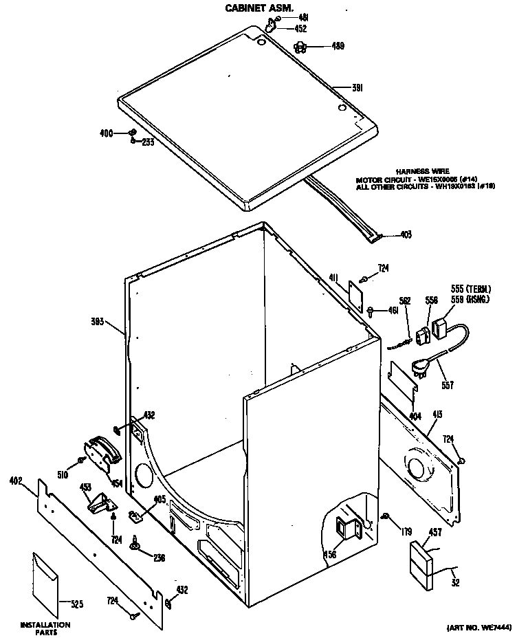 CABINET ASM.