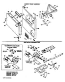 Gas valve & burner asm.
