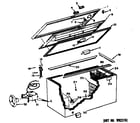Hotpoint FH20CFC freezer assembly diagram