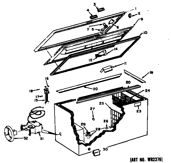 Freezer assembly