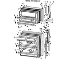 Hotpoint CTX24GKER doors diagram