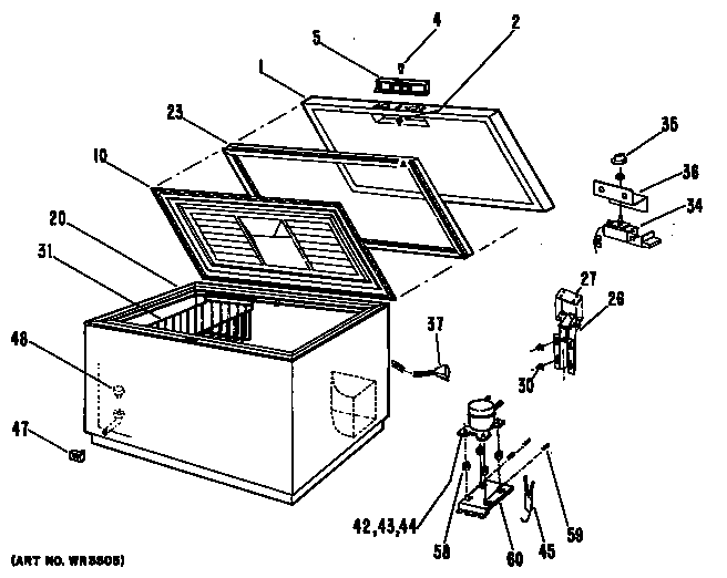 Freezer assembly