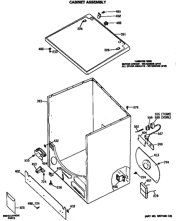 Cabinet assembly