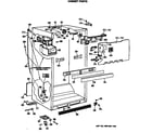 GE MTX21GASNRAD cabinet parts diagram