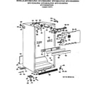 GE MTX18BAXKRAD cabinet parts diagram
