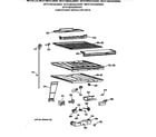 GE MTX18BAXKRWH compartment separator parts diagram