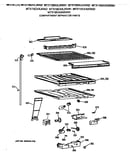 Compartment separator parts