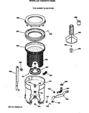 Tub, basket & agitator