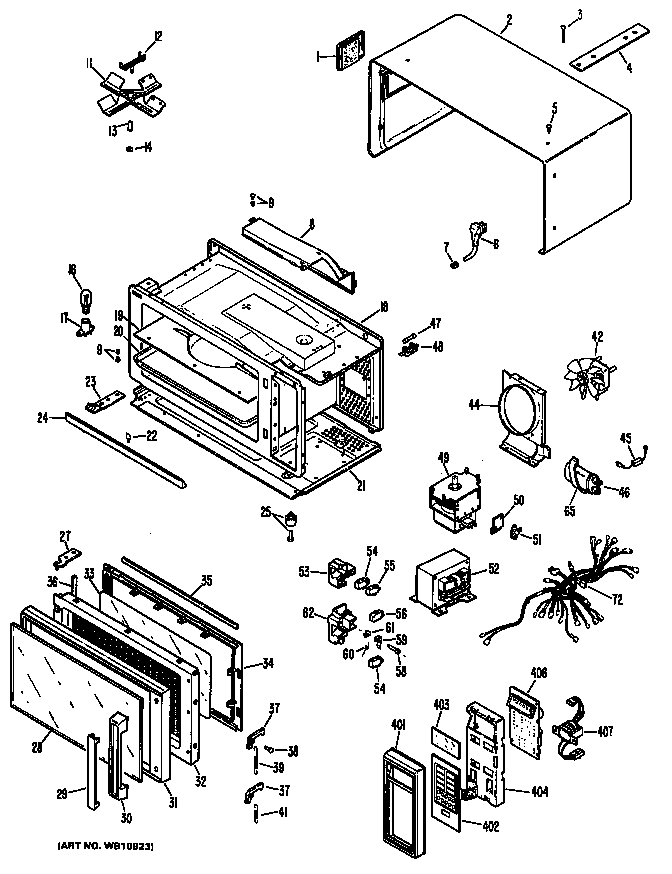 MICROWAVE ASSEMBLY