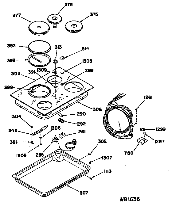 Cooktop assembly