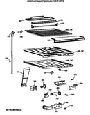 Cmpartment separator parts
