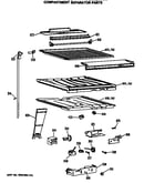 Compartment separator parts