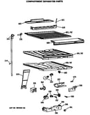Compartment separator parts