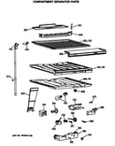 Compartment separator parts