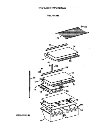 Shelf parts