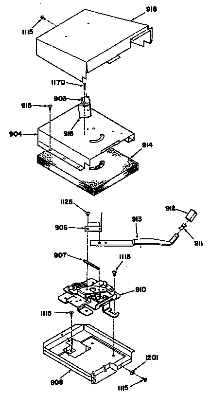 Lock box and latch assembly
