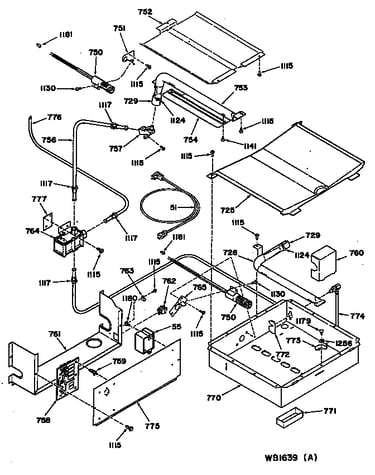 Gas line assembly