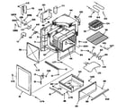 GE 24588B0 oven assembly diagram