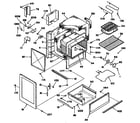 GE 24488L0 oven assembly diagram