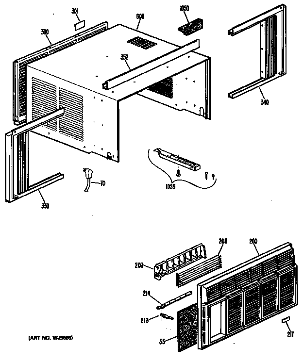 Cabinet/grille