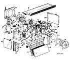 GE A2B658EVFSYA chassis diagram