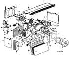 GE A2B748DJBSEA chassis diagram