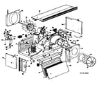 GE A2B768EPFSDA chassis diagram
