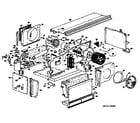 GE A2B688DJFSW2 chassis diagram