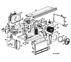 GE A2B688DJESW2 chassis diagram