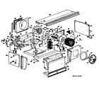 GE A3B588DAALQ1 chassis diagram