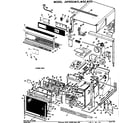 GE JKP65G*01 lower oven diagram