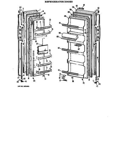 Refrigerator doors