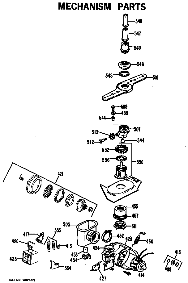 MECHANISM PARTS