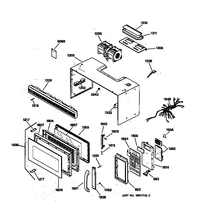 Case, door & controls