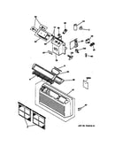 Controls & grill assembly