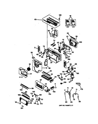 Motor, compressor & system components
