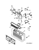 Controls & grill asm.