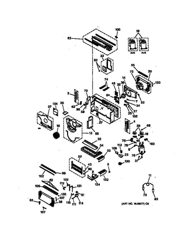 Motor, compressor & system components