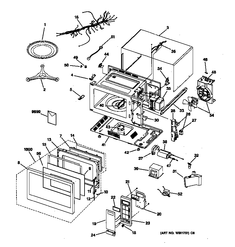 MICROWAVE ASSEMBLY