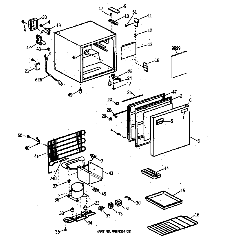 Refrigerator assembly