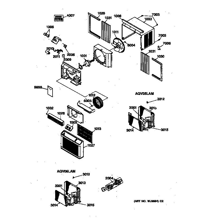 AIR CONDITIONER ASSEMBLY