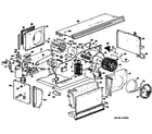 GE A3B588CKXLQ1 assembly diagram