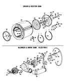 Blower & drive asm. (electric)